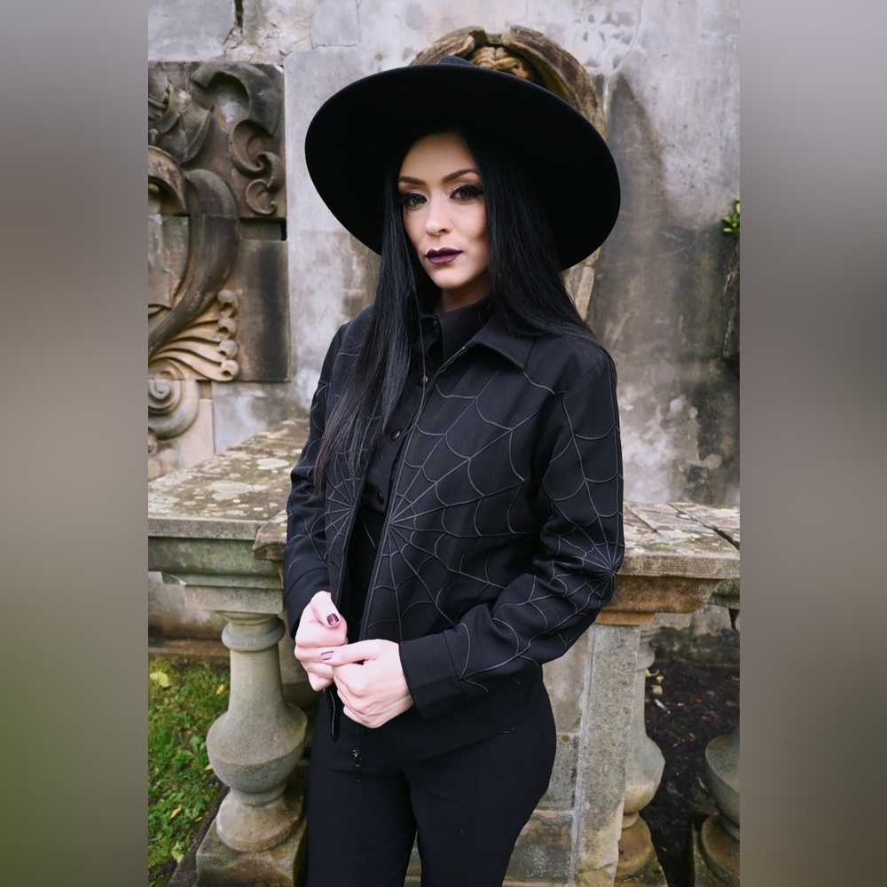 Katakomb Gothic Western Webbed Jacket